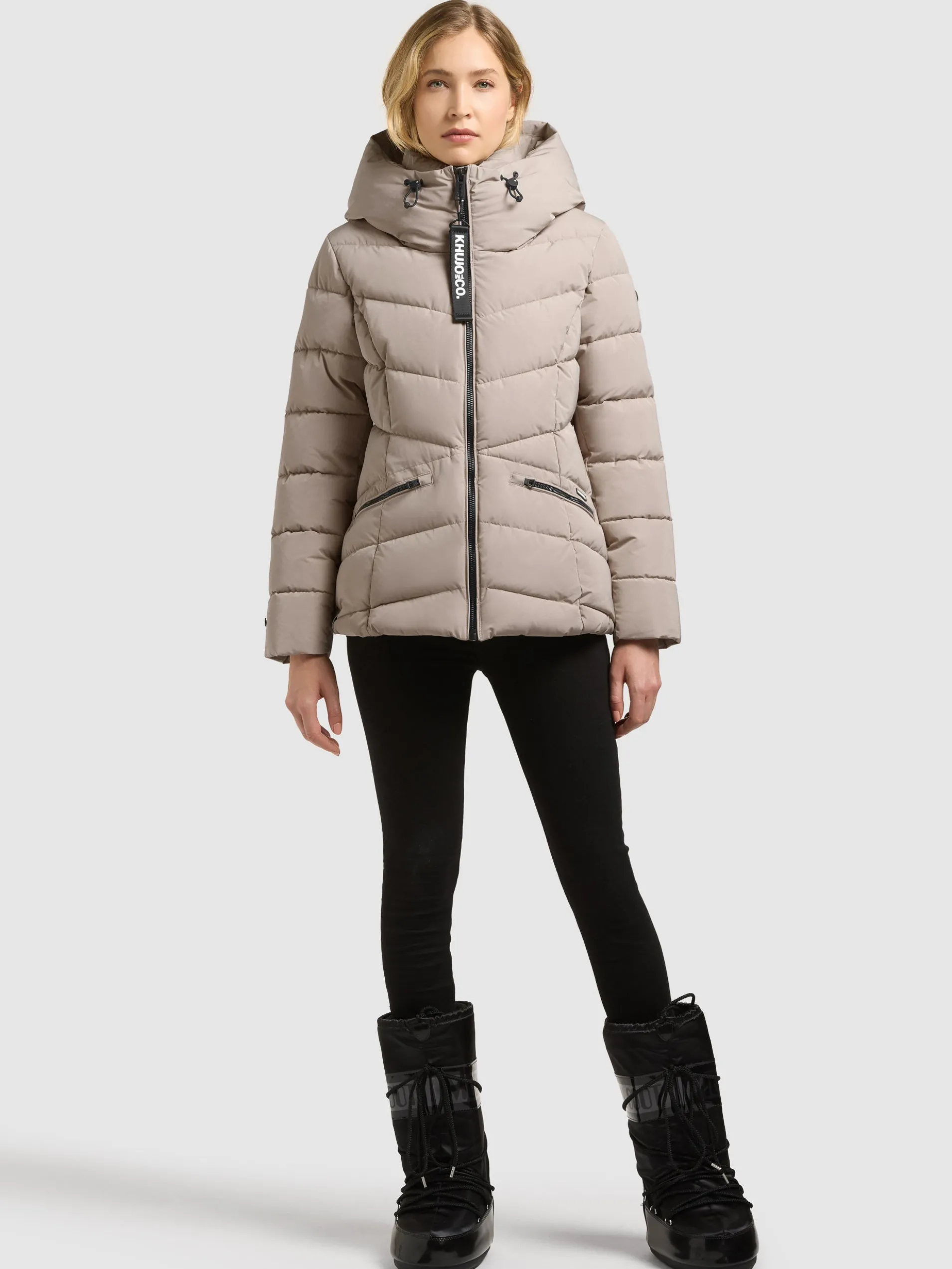 Jacke HERSCH2 - 2IN1 (Einsatz herausnehmbar) DUSTY BEIGE