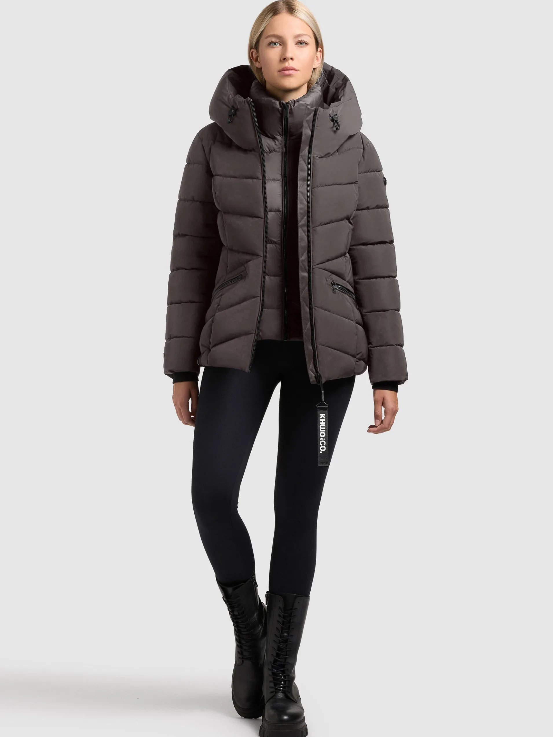 Jacke HERSCH 2IN1 (Einsatz herausnehmbar) GRAPHITE GREY