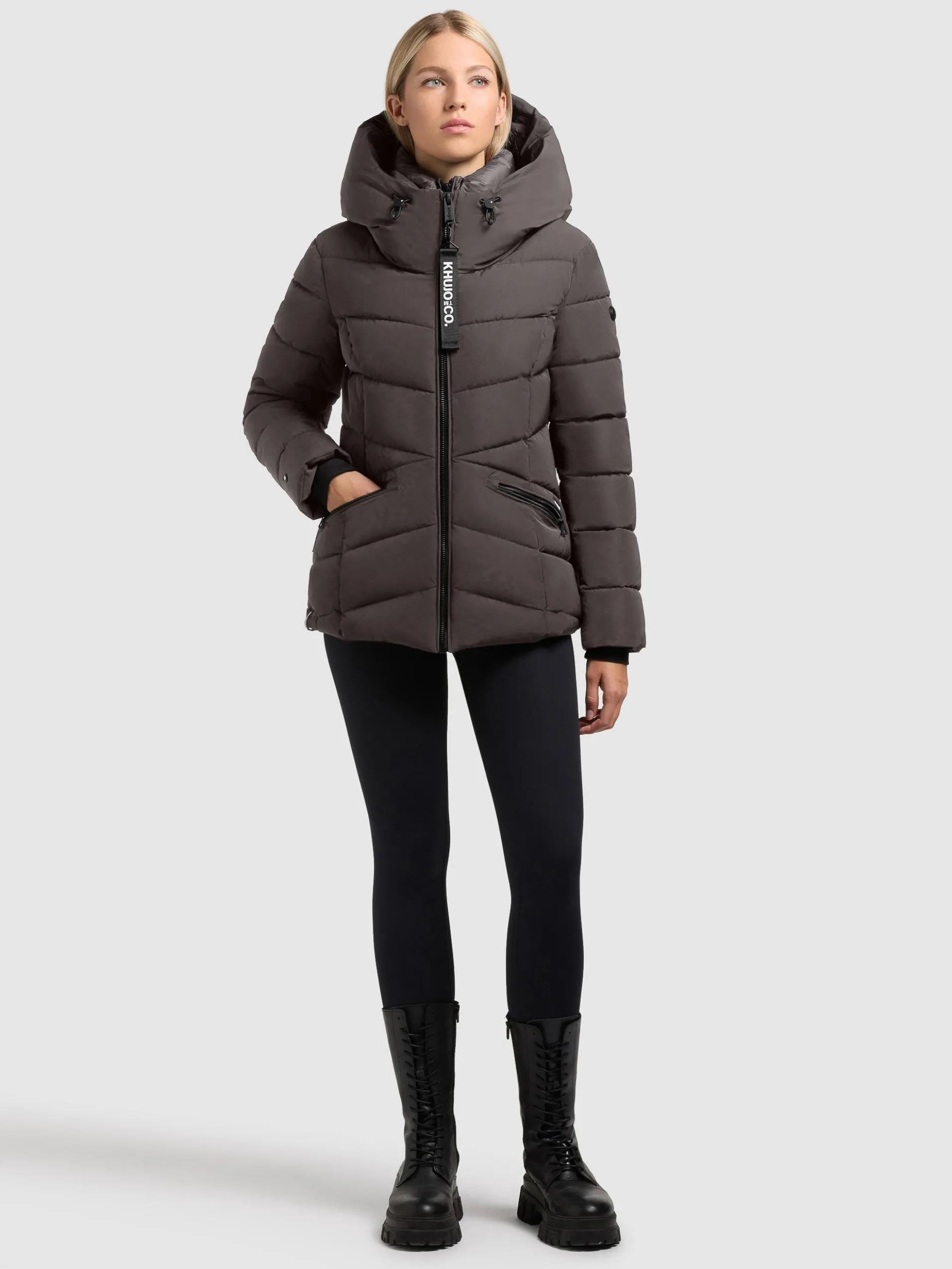Jacke HERSCH 2IN1 (Einsatz herausnehmbar) GRAPHITE GREY