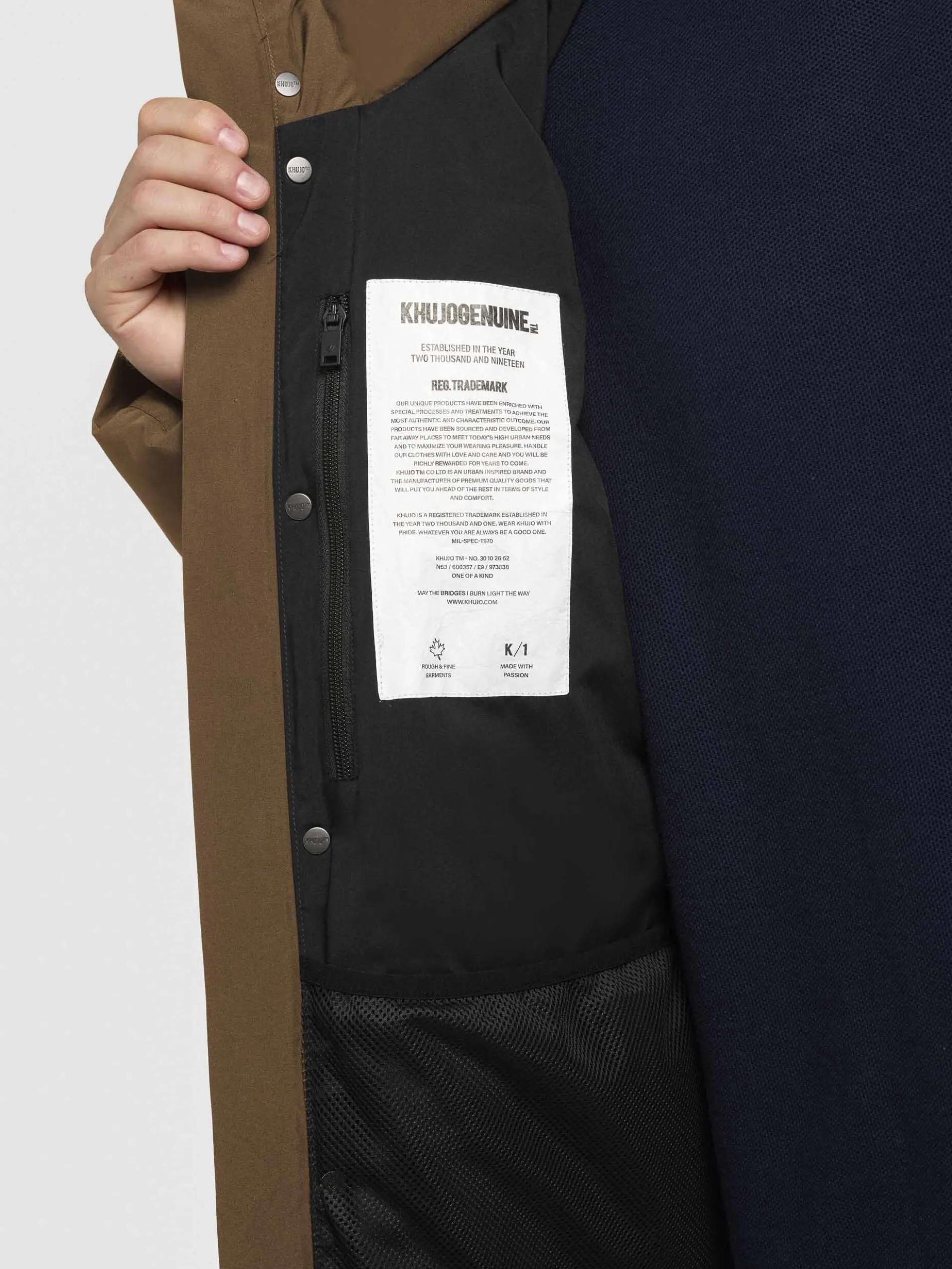 Jacke HINTO2 Khaki