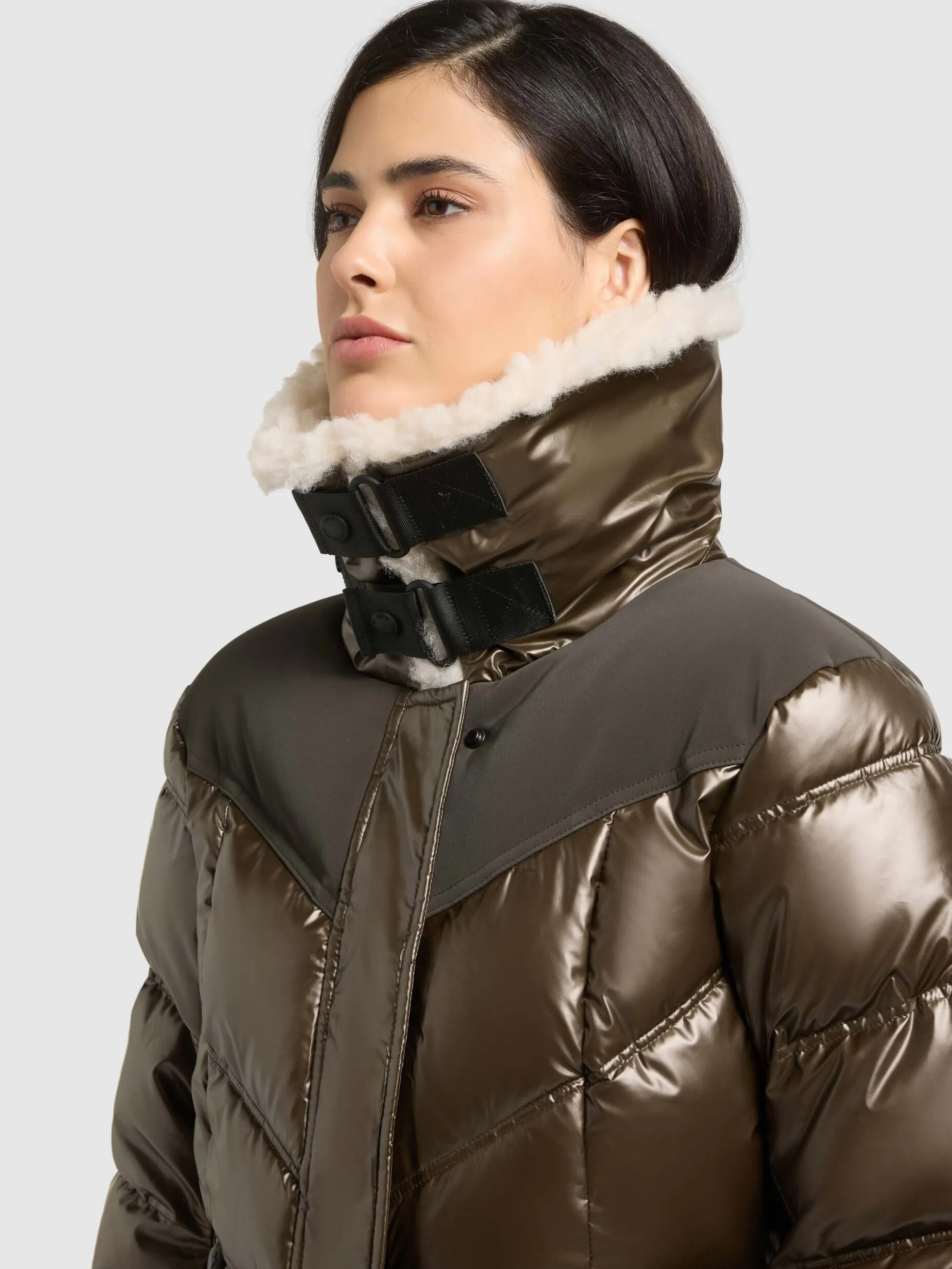 Jacke INEZ CANE BROWN