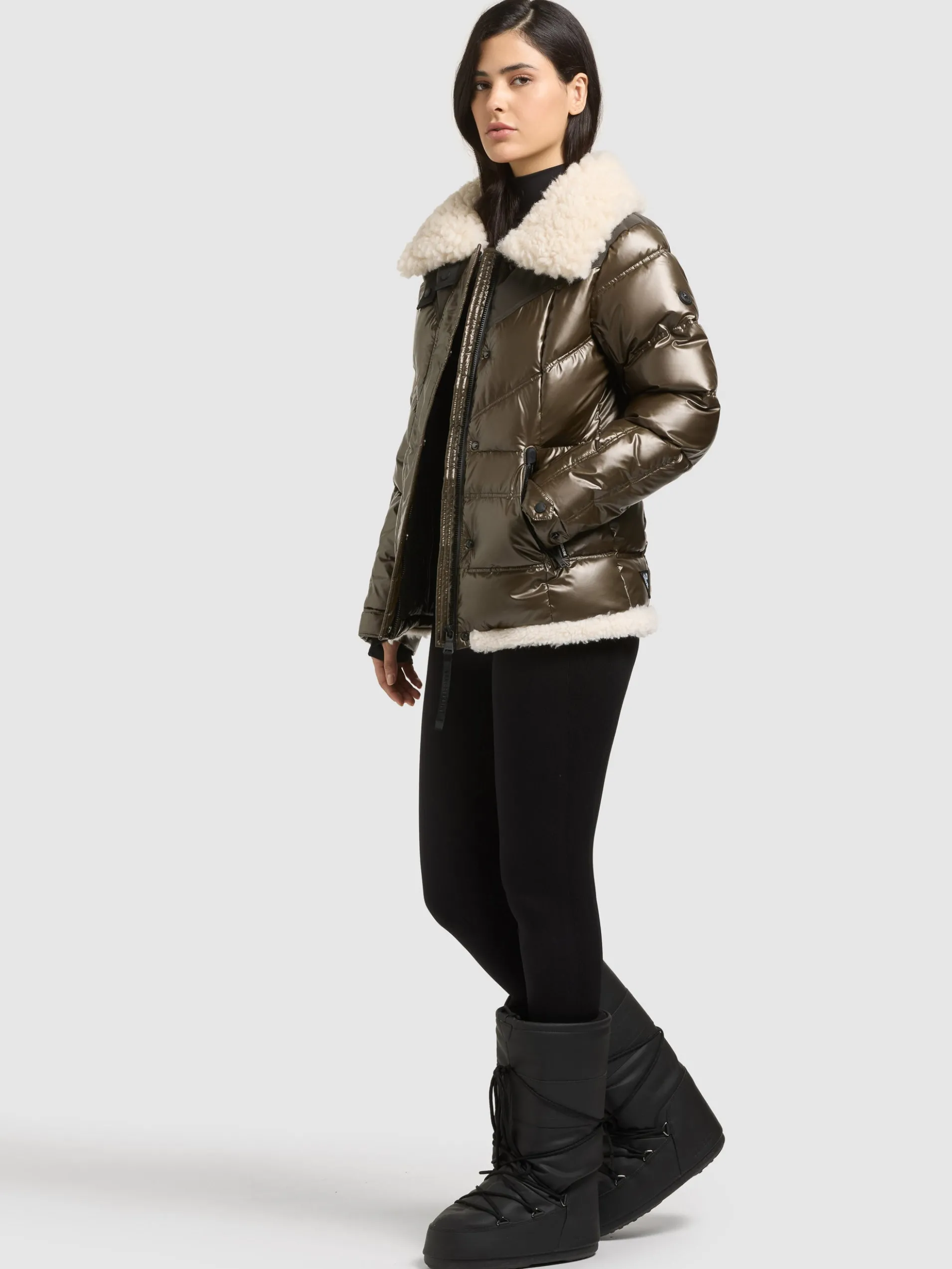 Jacke INEZ CANE BROWN