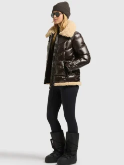 Jacke INEZ MOODY PLUM