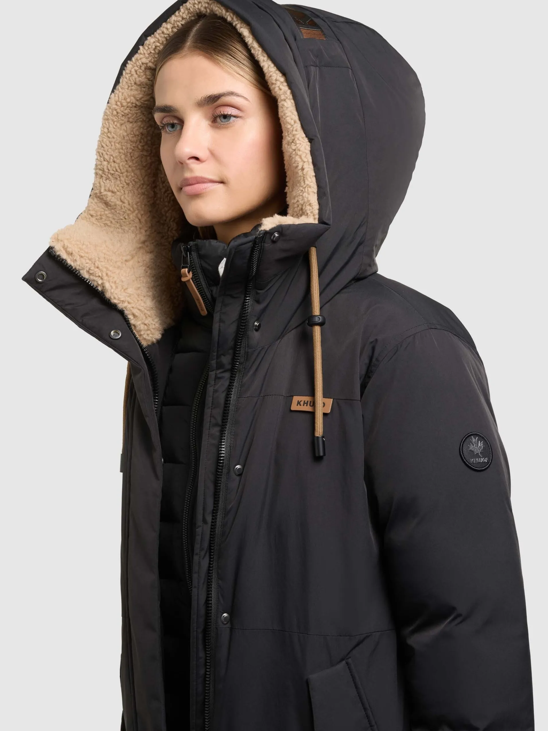 Jacke ISOLA - 2IN1 (Einsatz herausnehmbar) BLACK