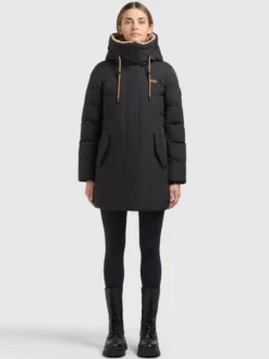 Jacke ISOLA - 2IN1 (Einsatz herausnehmbar) BLACK
