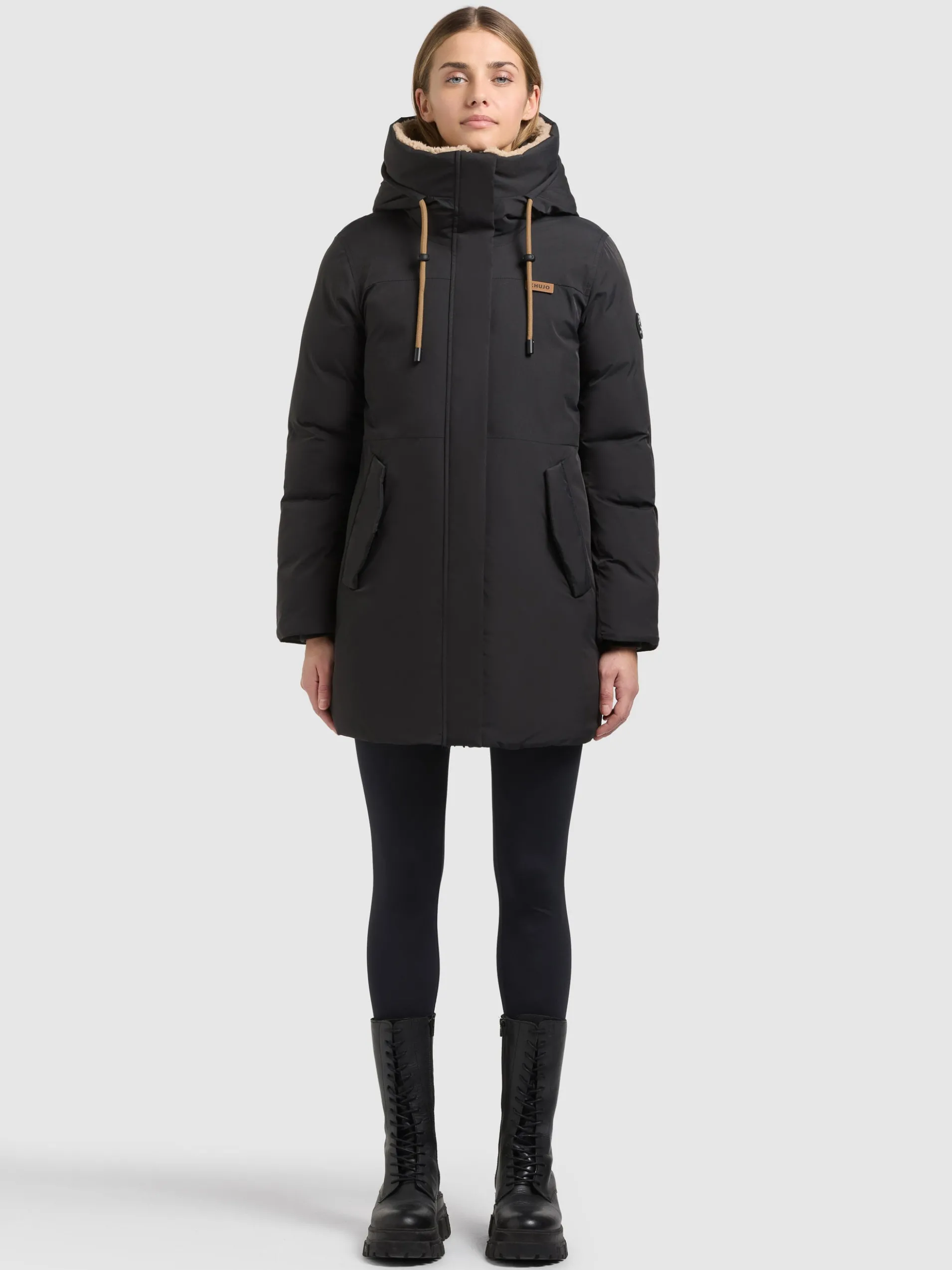 Jacke ISOLA - 2IN1 (Einsatz herausnehmbar) BLACK