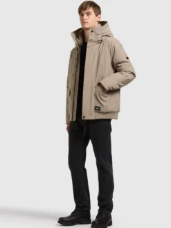 Jacke JAFAR2 GREIGE