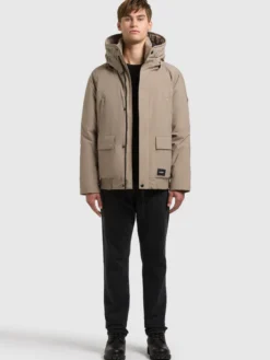 Jacke JAFAR2 GREIGE