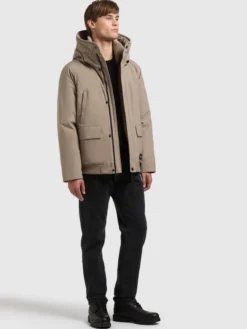 Jacke JAFAR2 GREIGE