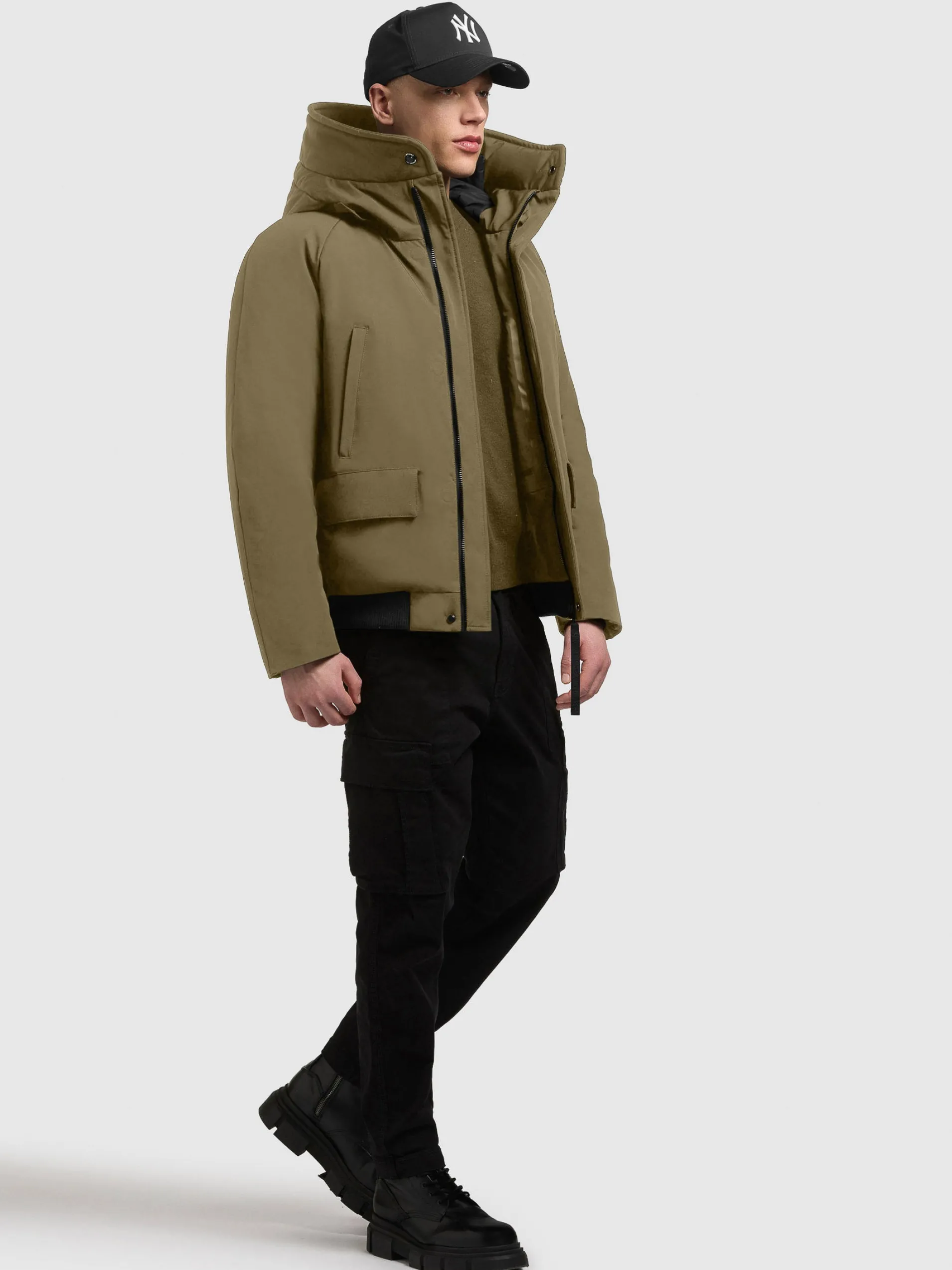 Jacke JAFAR SCRUB GREEN