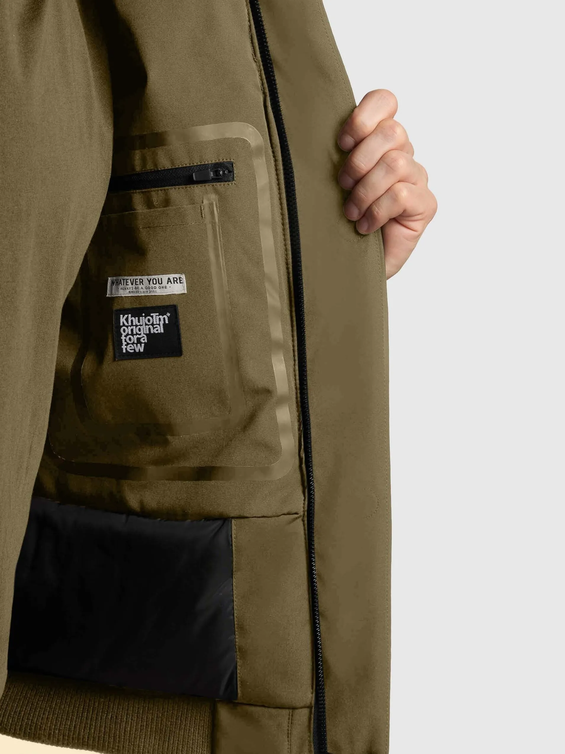 Jacke JAFAR SCRUB GREEN