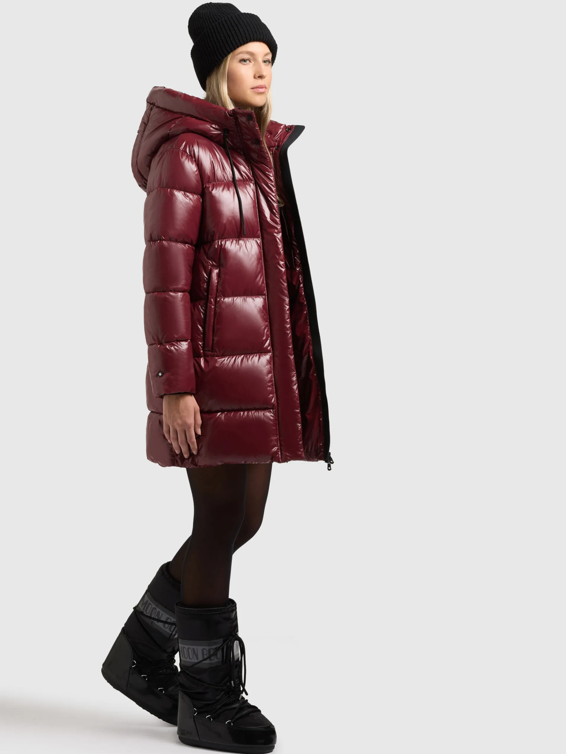 Jacke JANOU MAHAGONI RED