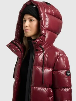Jacke JANOU MAHAGONI RED