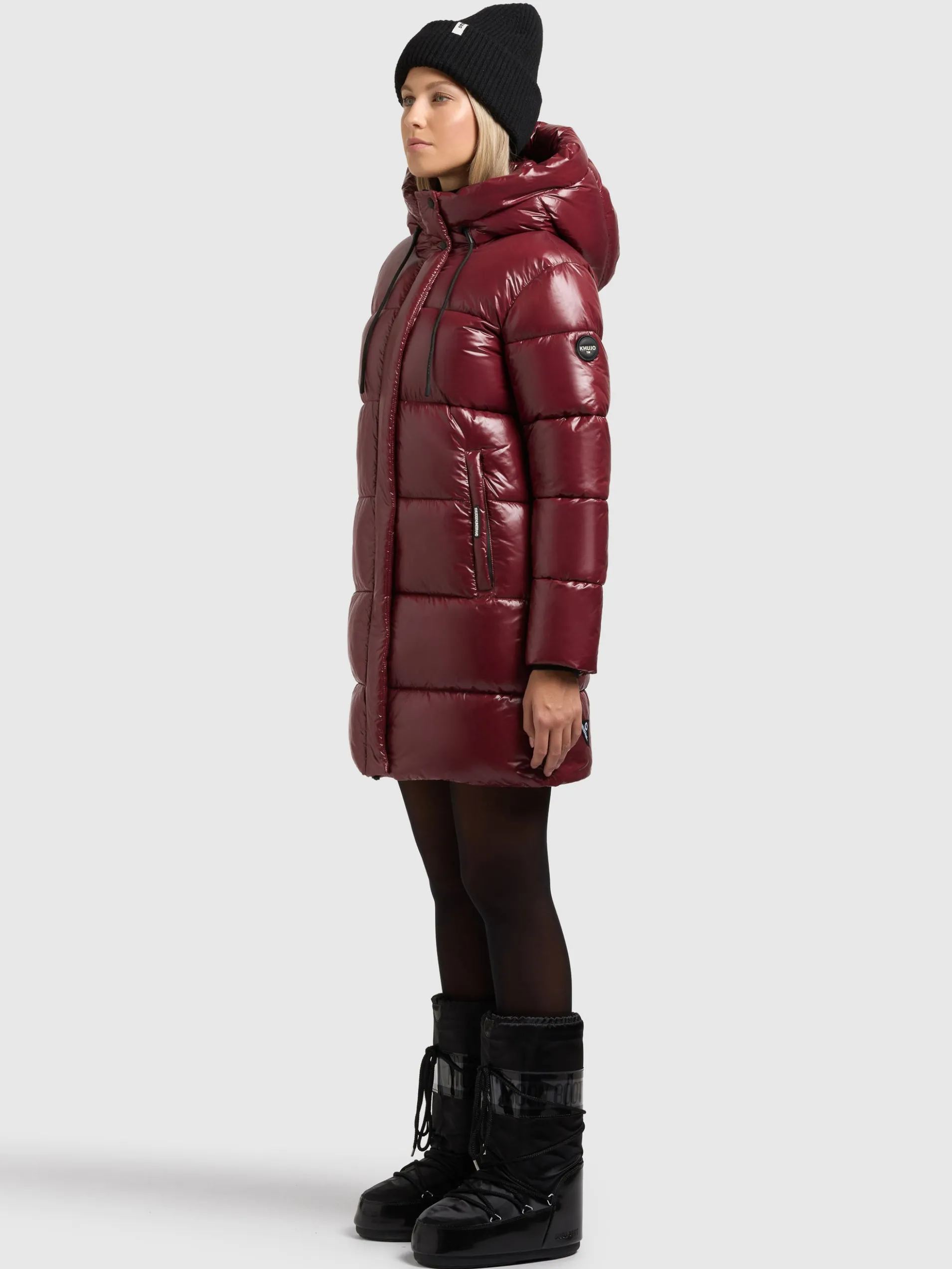 Jacke JANOU MAHAGONI RED