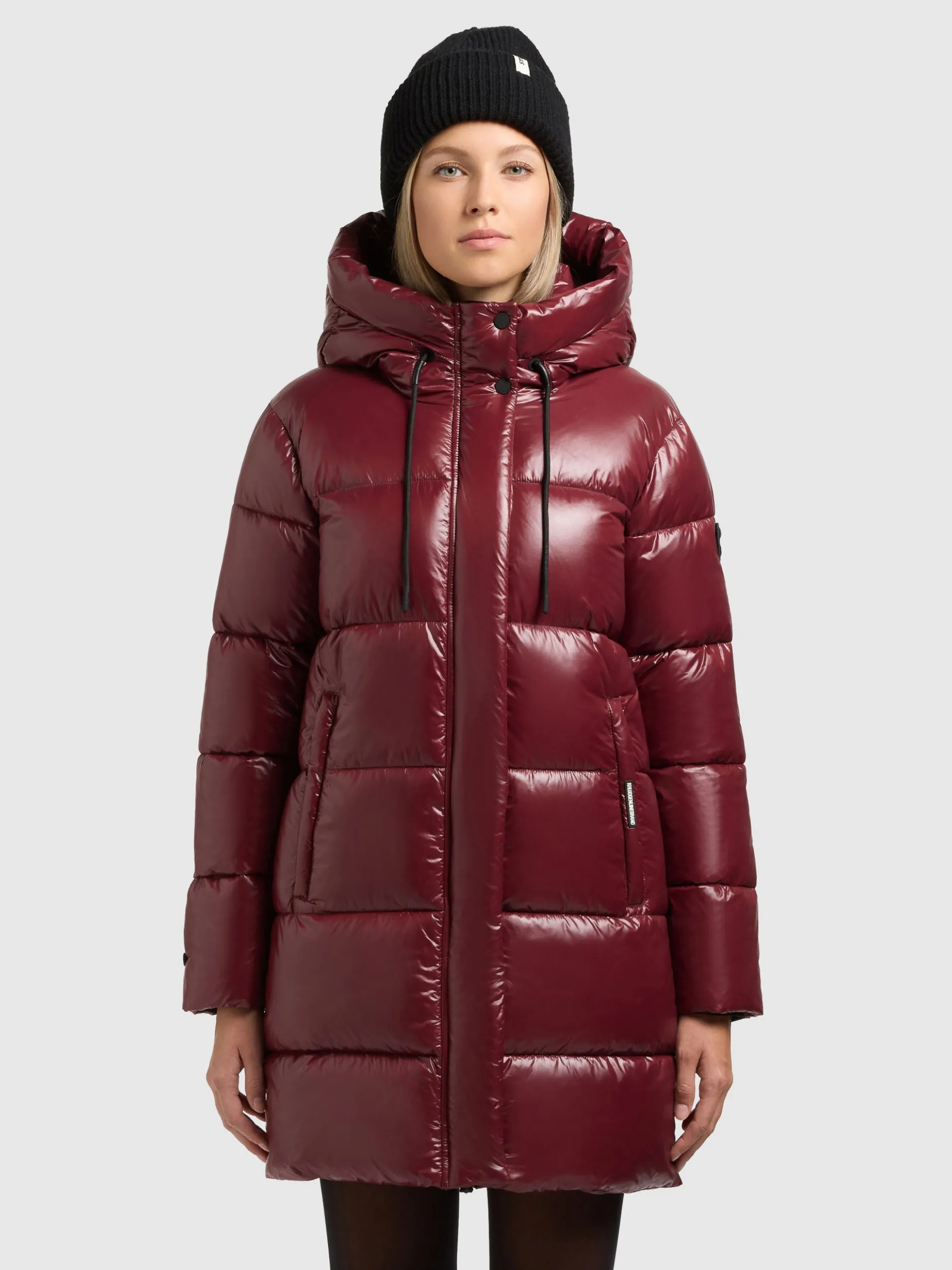 Jacke JANOU MAHAGONI RED