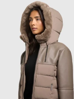 Jacke JHENE TAUPE BROWN