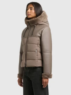 Jacke JHENE TAUPE BROWN