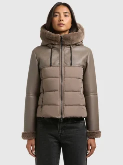 Jacke JHENE TAUPE BROWN