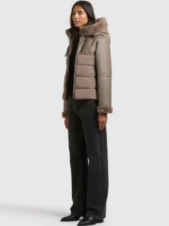 Jacke JHENE TAUPE BROWN
