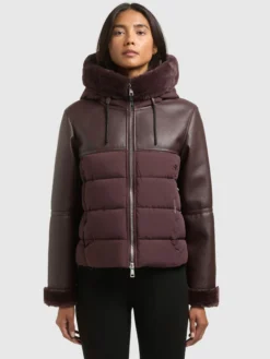 Jacke JHENE WINESTONE RED