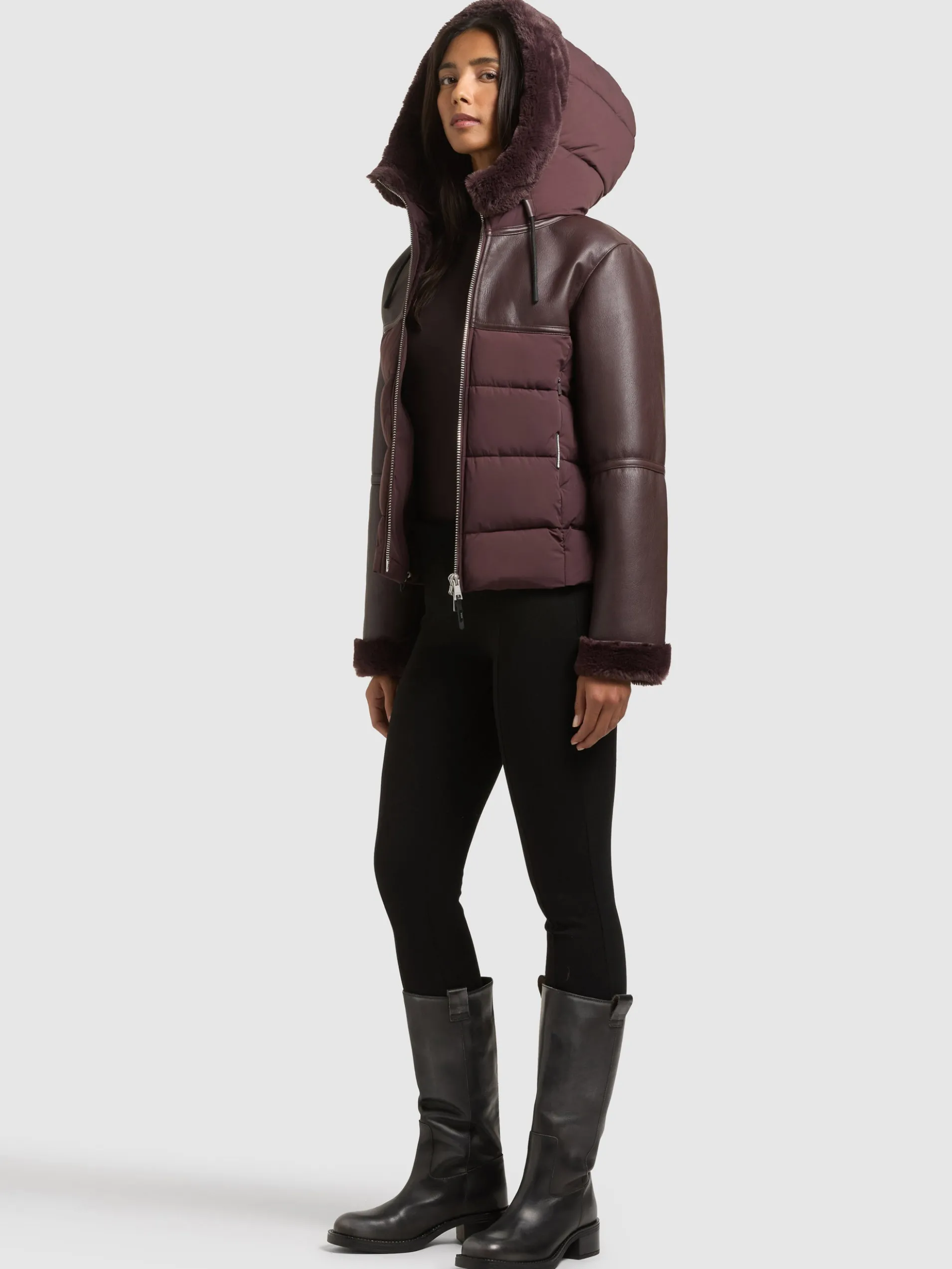 Jacke JHENE WINESTONE RED