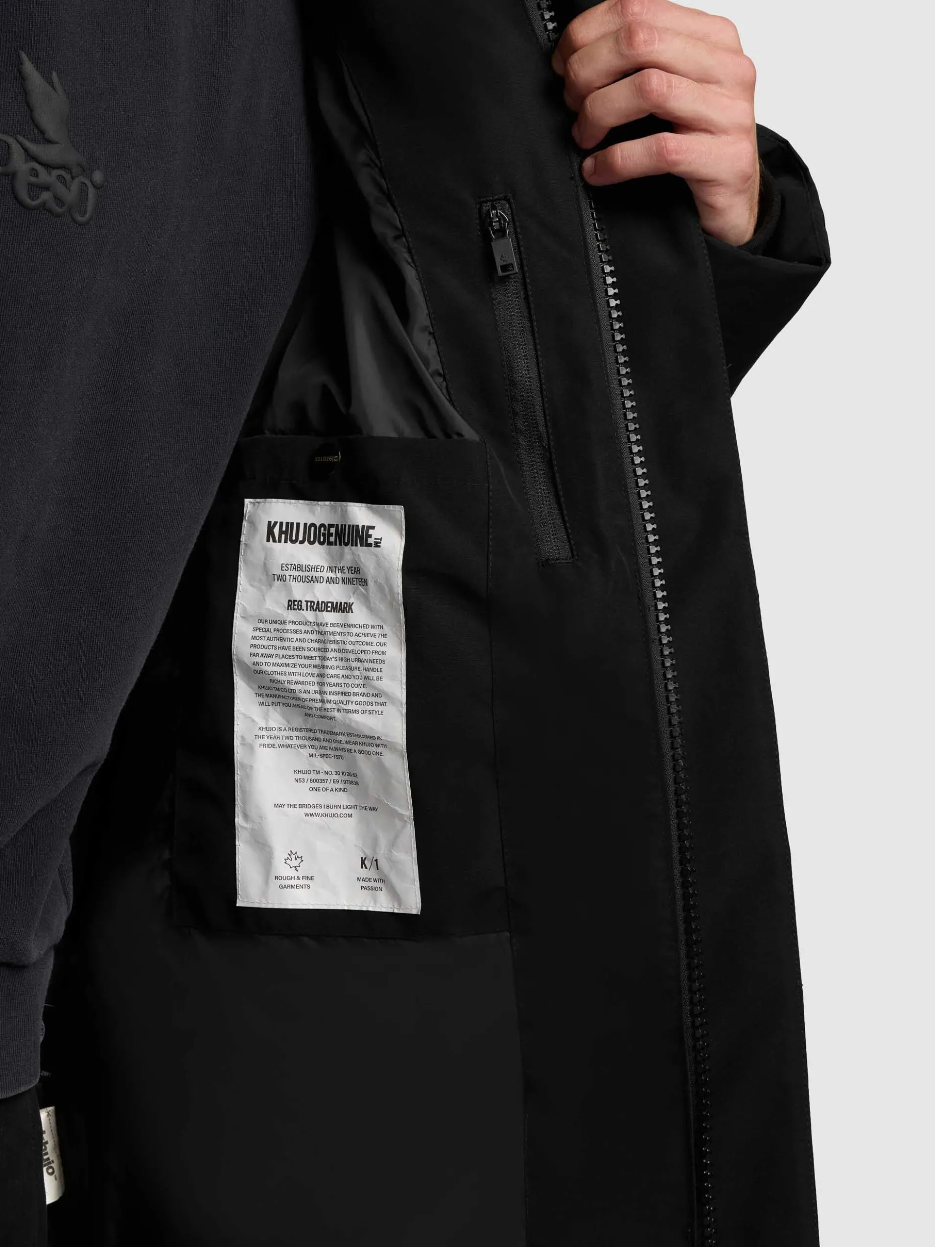Jacke KANF2 BLACK