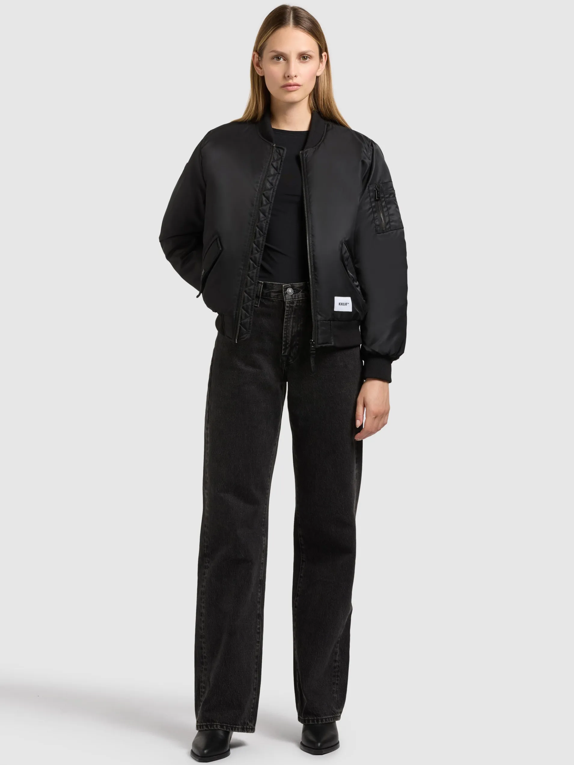 Jacke KASIA BOMBER BLACK