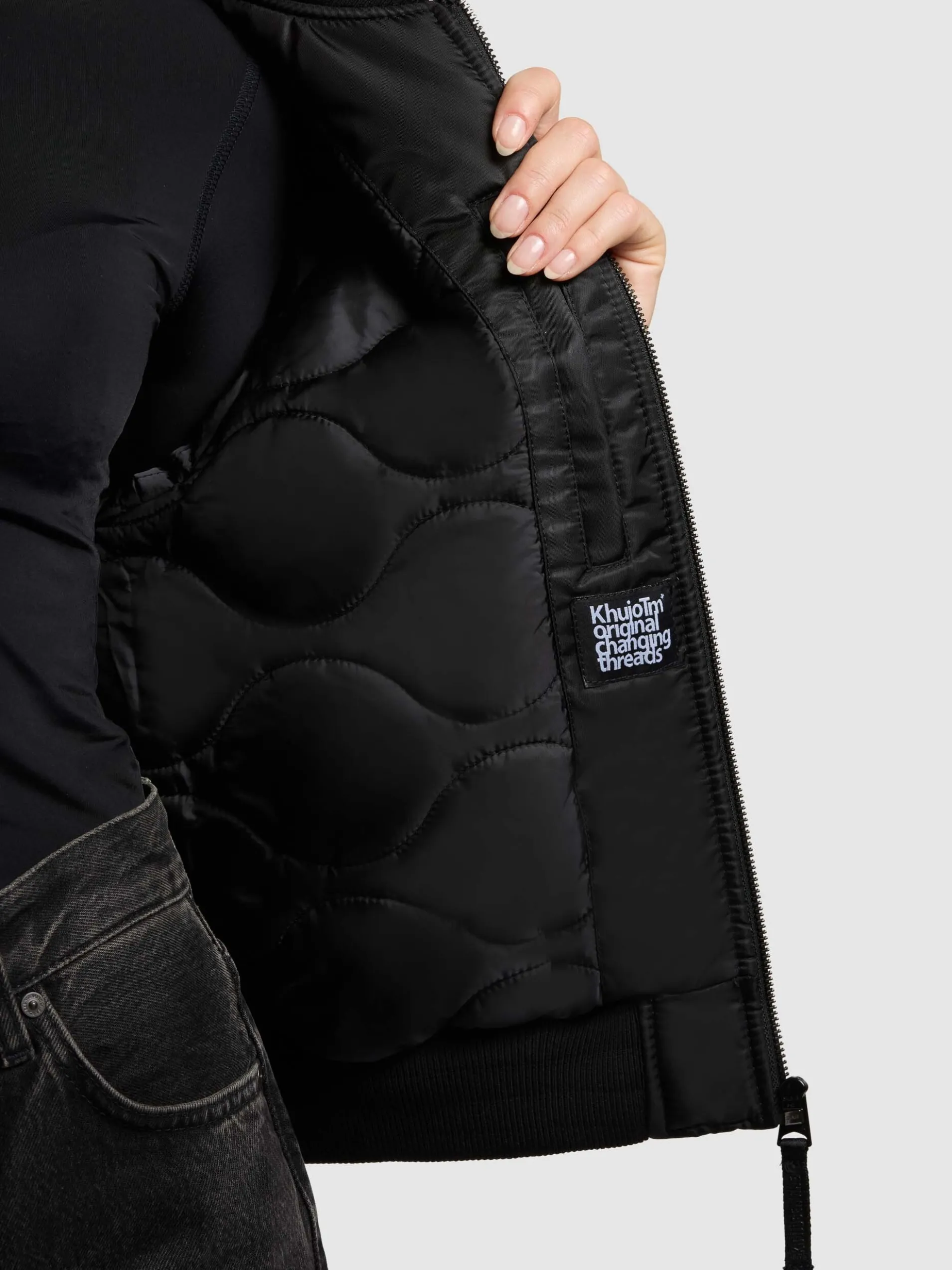 Jacke KASIA BOMBER BLACK