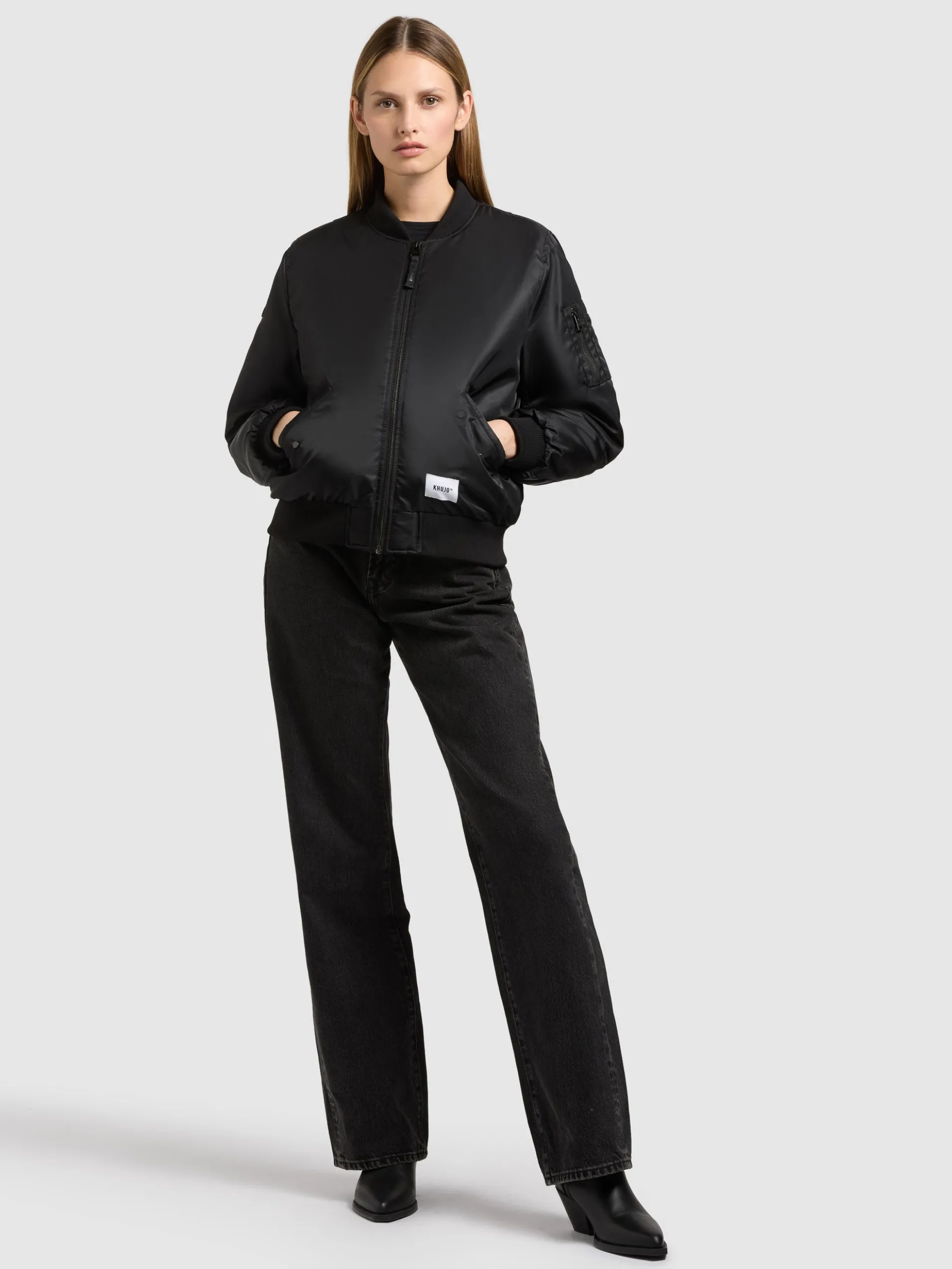 Jacke KASIA BOMBER BLACK