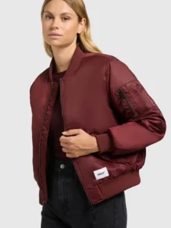 Jacke KASIA BURGUNDY RED