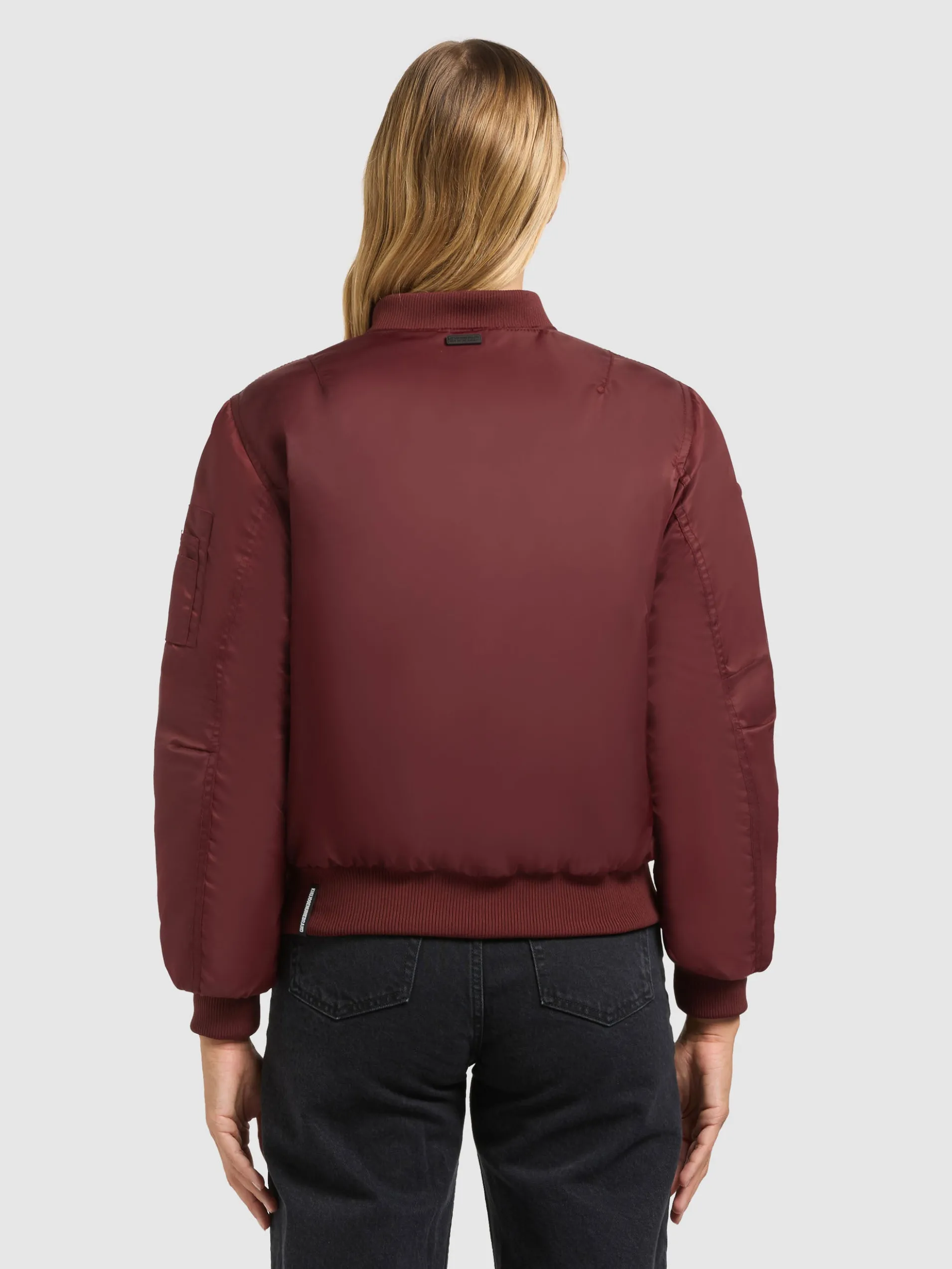 Jacke KASIA BURGUNDY RED