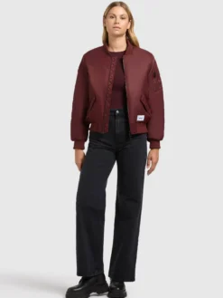 Jacke KASIA BURGUNDY RED