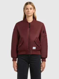 Jacke KASIA BURGUNDY RED