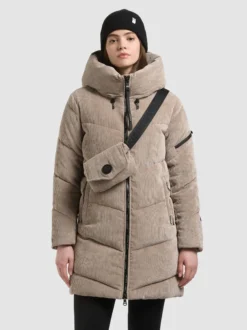 Jacke KATTIE WITH BAG BEIGE