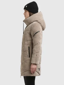 Jacke KATTIE WITH BAG BEIGE