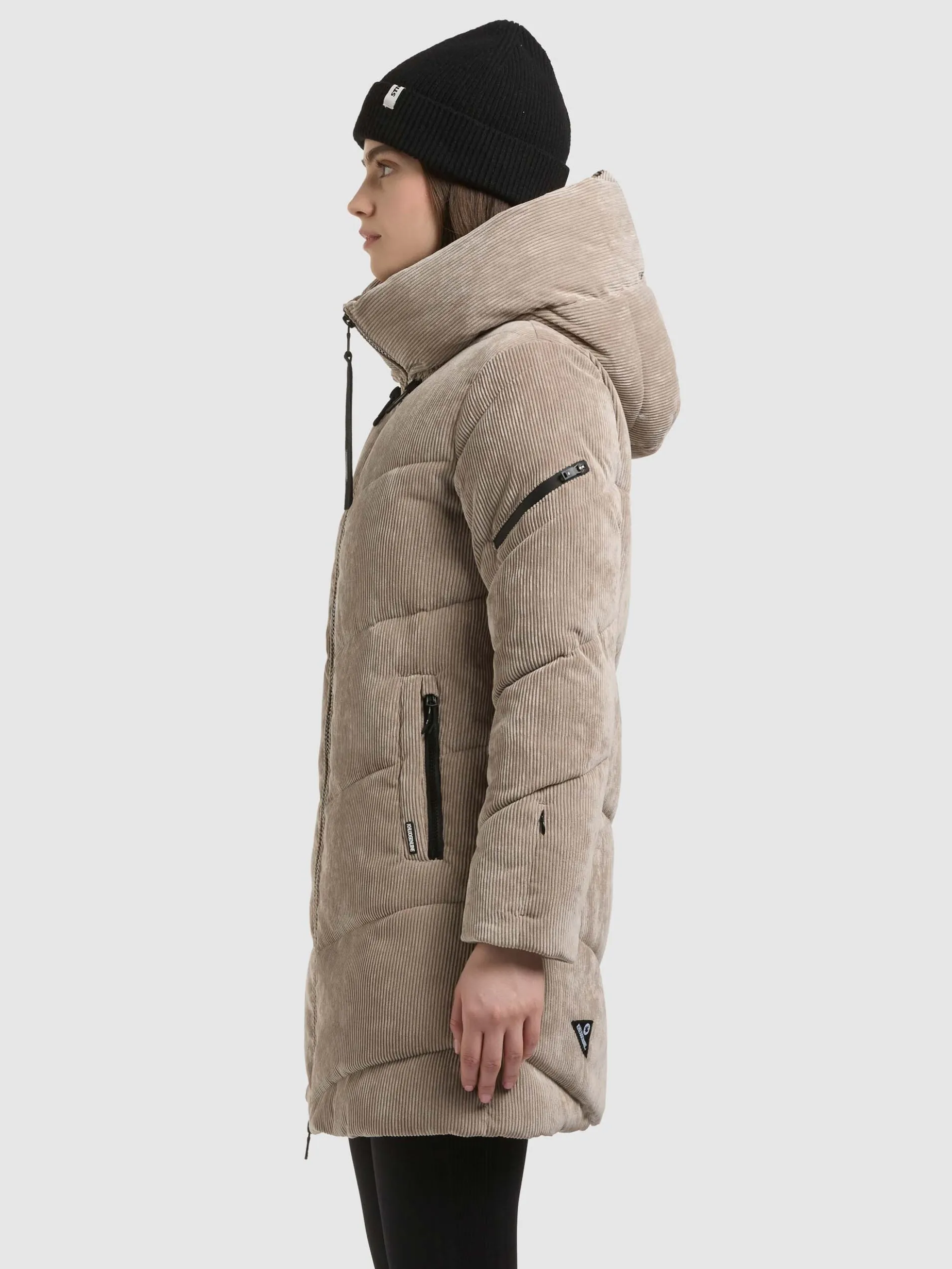 Jacke KATTIE WITH BAG BEIGE