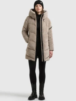 Jacke KATTIE WITH BAG BEIGE
