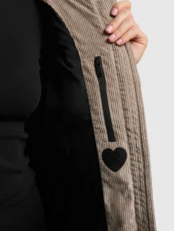 Jacke KATTIE WITH BAG BEIGE