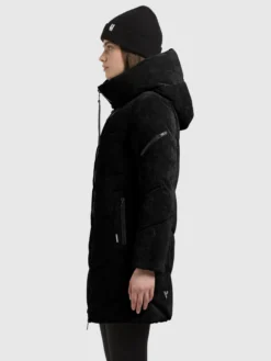 Jacke KATTIE WITH BAG BLACK