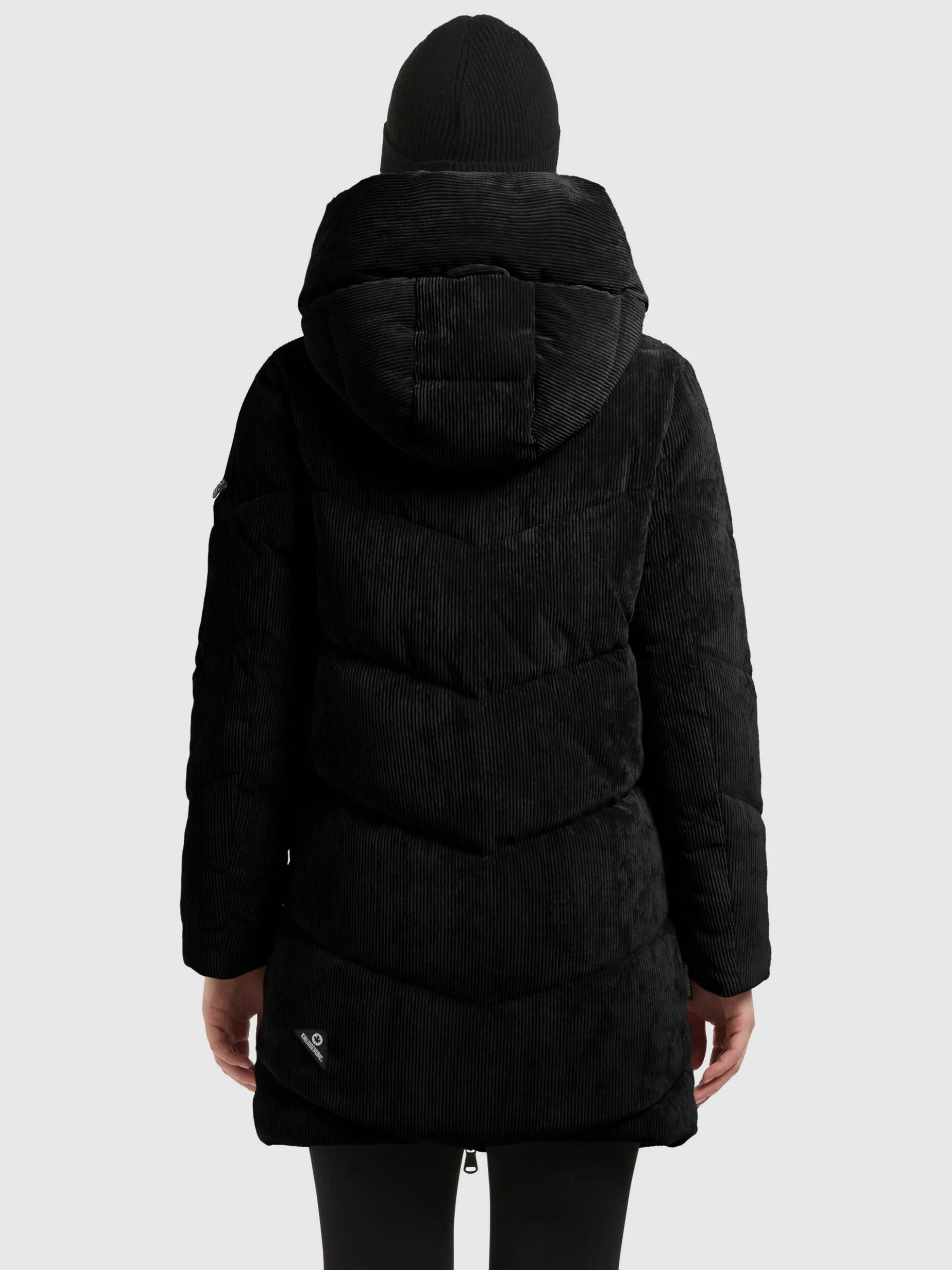Jacke KATTIE WITH BAG BLACK
