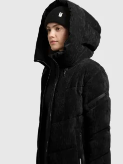 Jacke KATTIE WITH BAG BLACK
