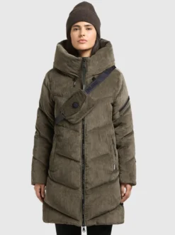 Jacke KATTIE WITH BAG MUDDER GREEN