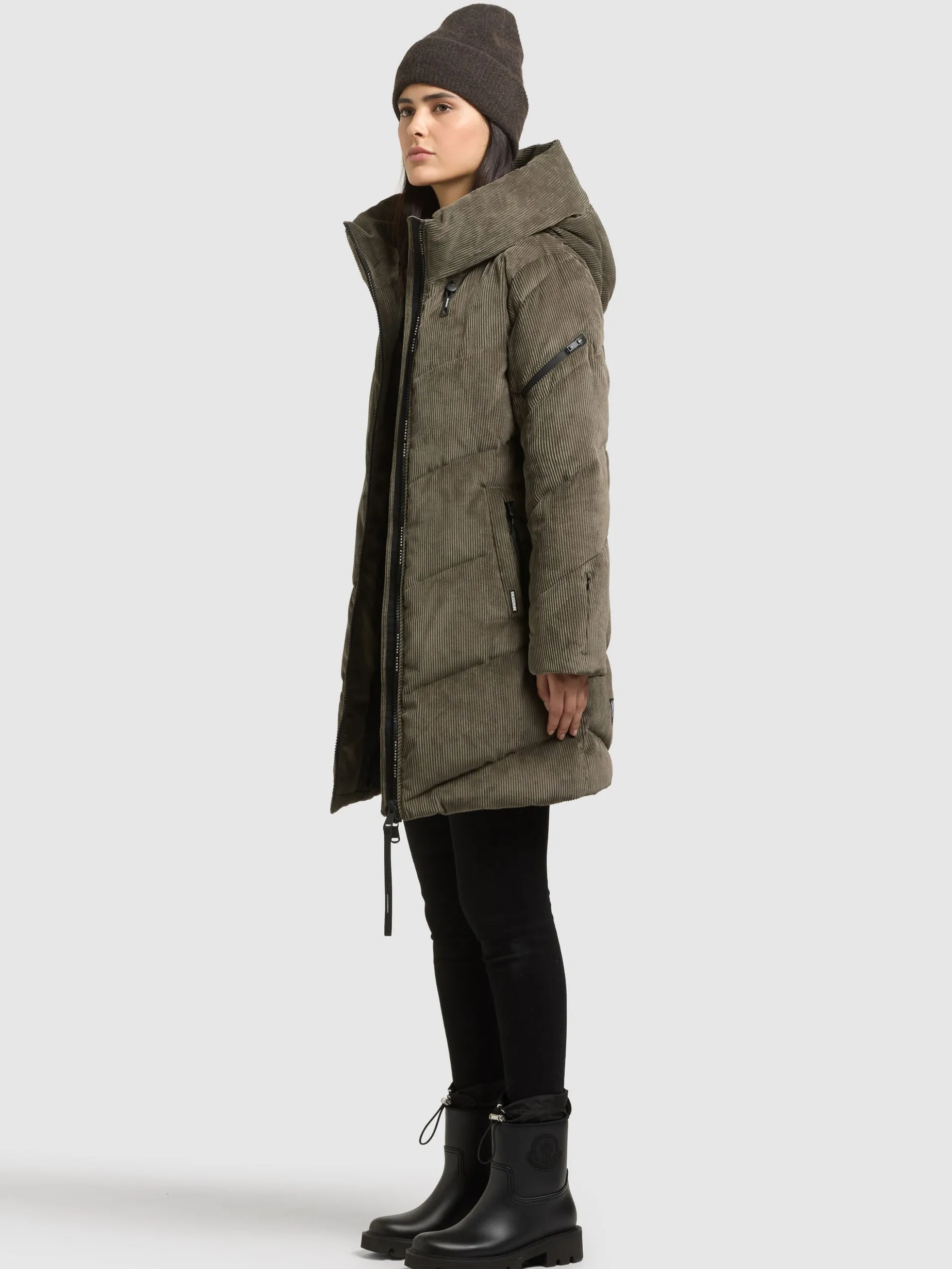 Jacke KATTIE WITH BAG MUDDER GREEN