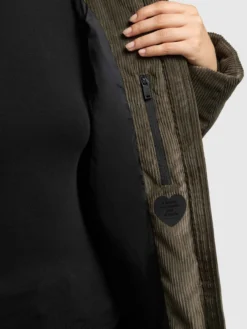 Jacke KATTIE WITH BAG MUDDER GREEN