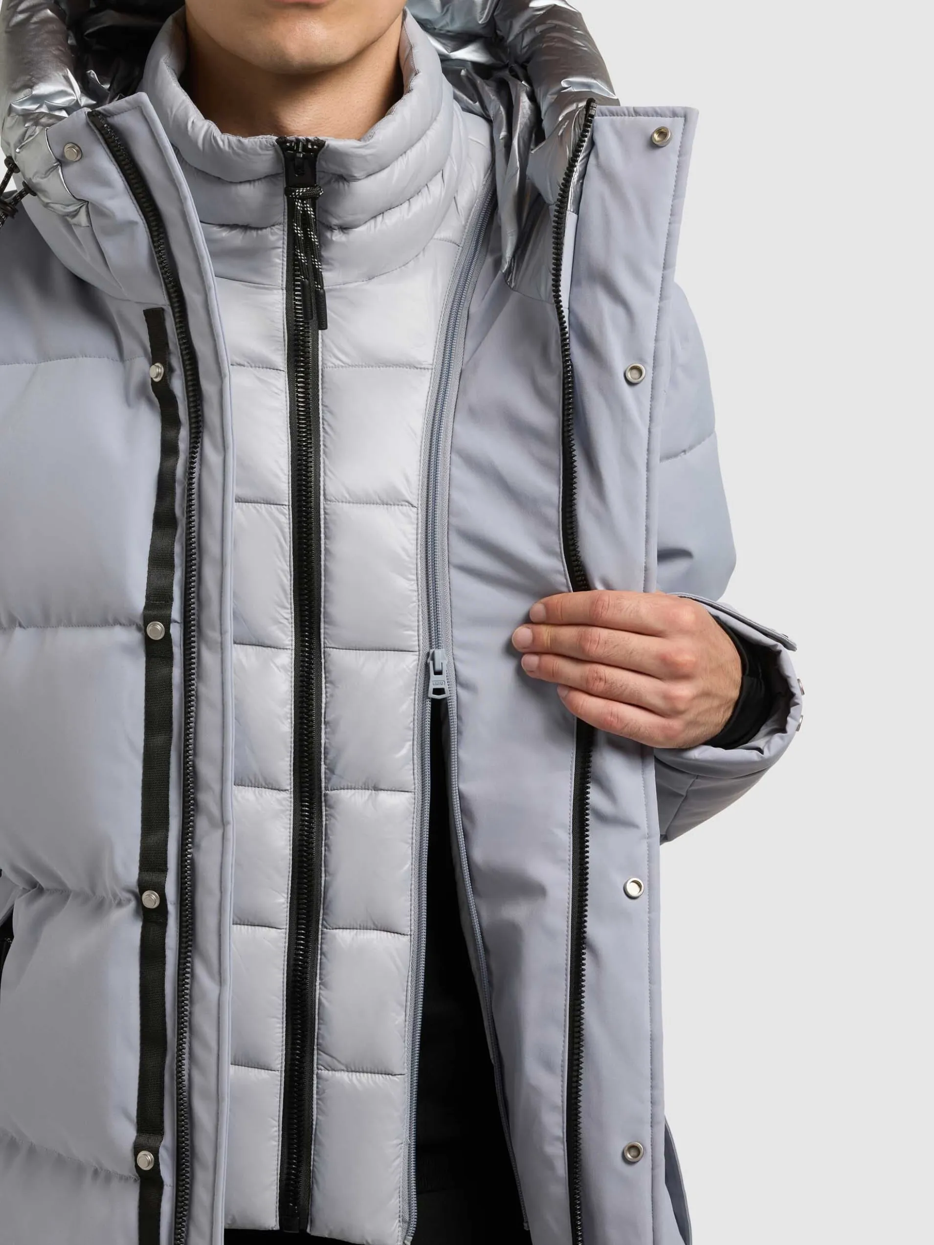 Jacke KIAN - 2IN1 (Einsatz herausnehmbar) HORIZON BLUE