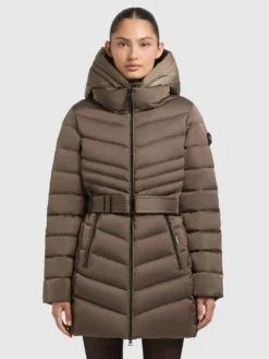 Jacke KINA CANE BROWN