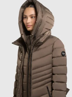 Jacke KINA CANE BROWN