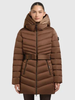 Jacke KINA COPPER BROWN