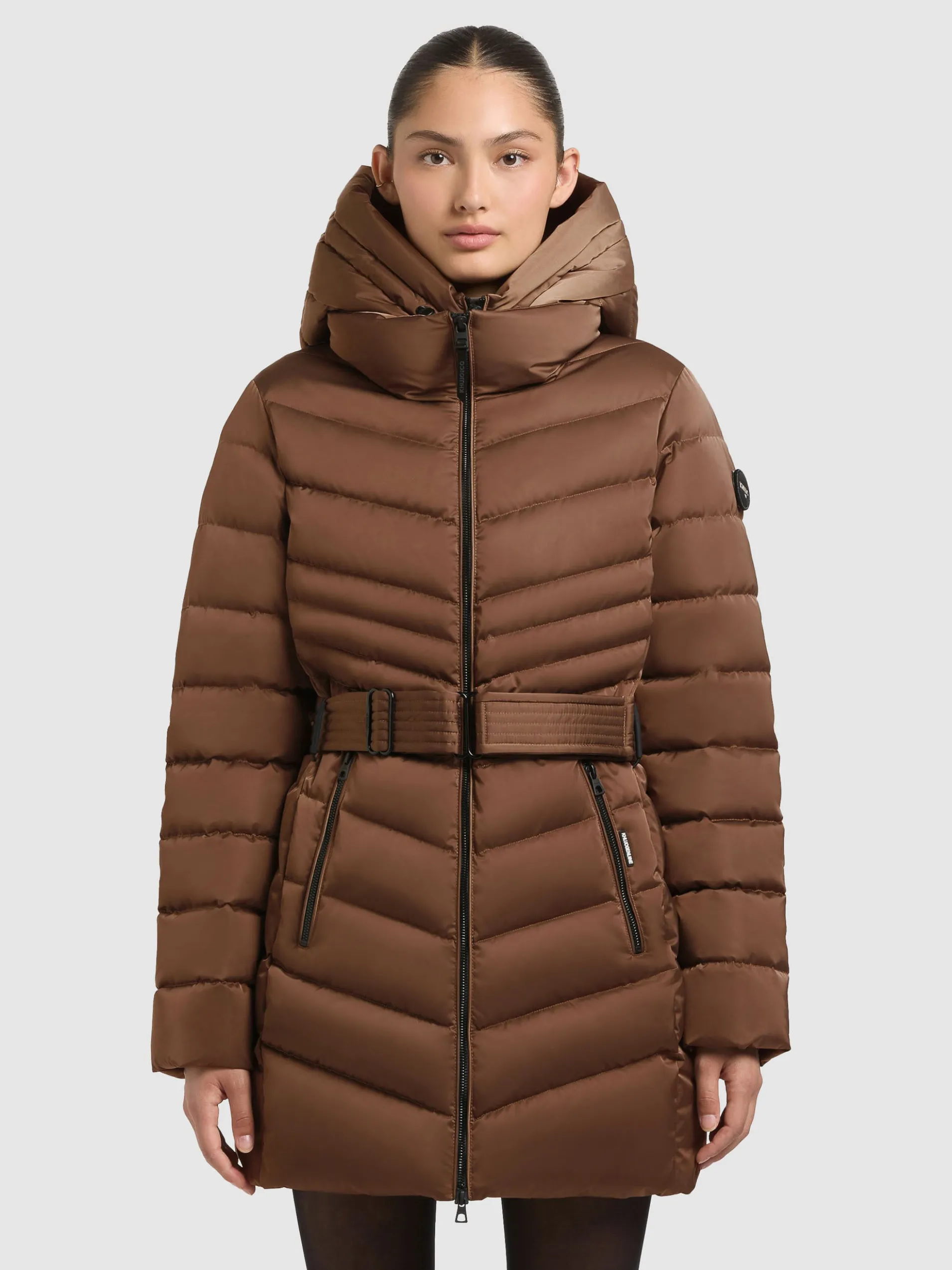 Jacke KINA COPPER BROWN