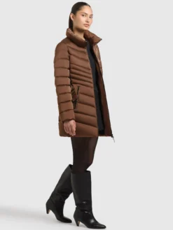 Jacke KINA COPPER BROWN